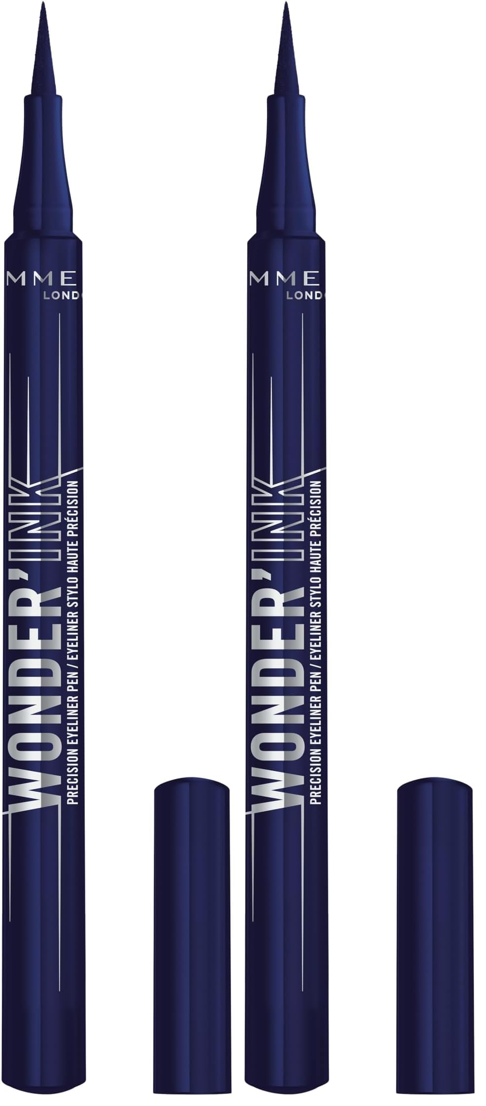 Rimmel Wonder'Ink Precision Liquid Eyeliner Pen - 003 Aquatic Aria - Pack of 2
