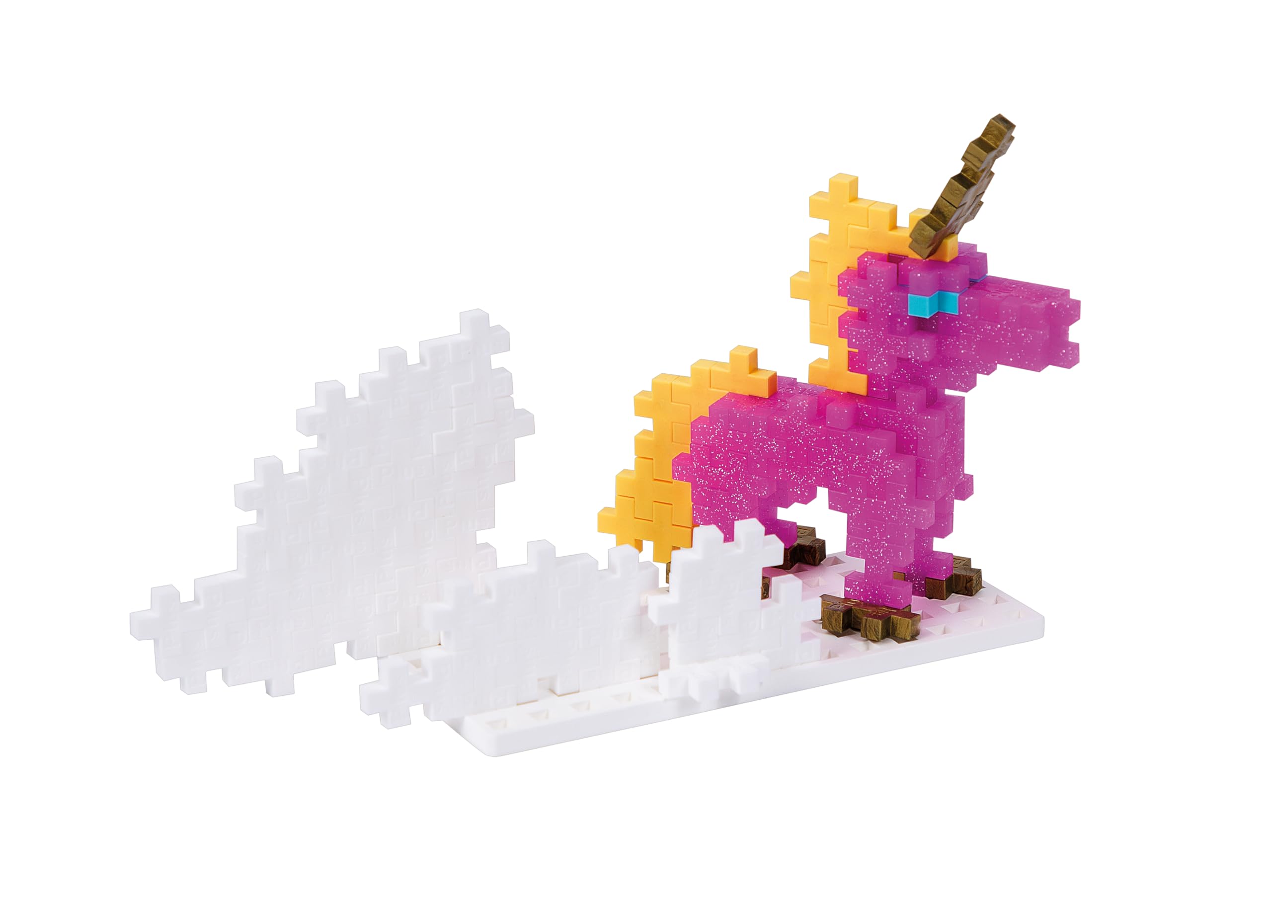 PLUS PLUS Learn to Build Unicorns Building Set - 275 Pieces, Ages 5+ 3