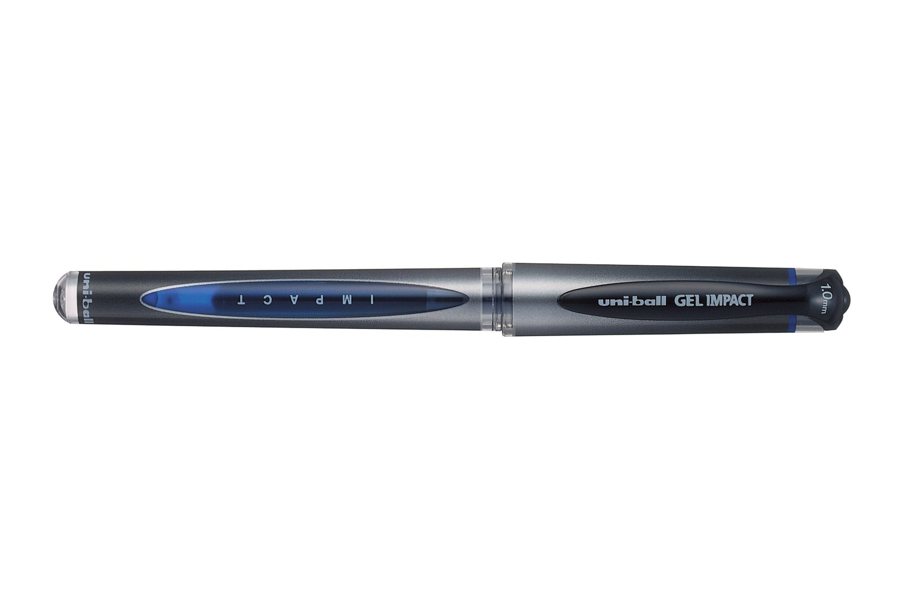 uni-ball UMN-153S Gel Impact Rollerball Pen - Broad 1.0mm Tip | Blue Ink | 3 Count Pack