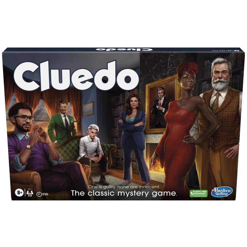 Hasbro Gaming Cluedo Detective Board Game for 2-6 Players 1