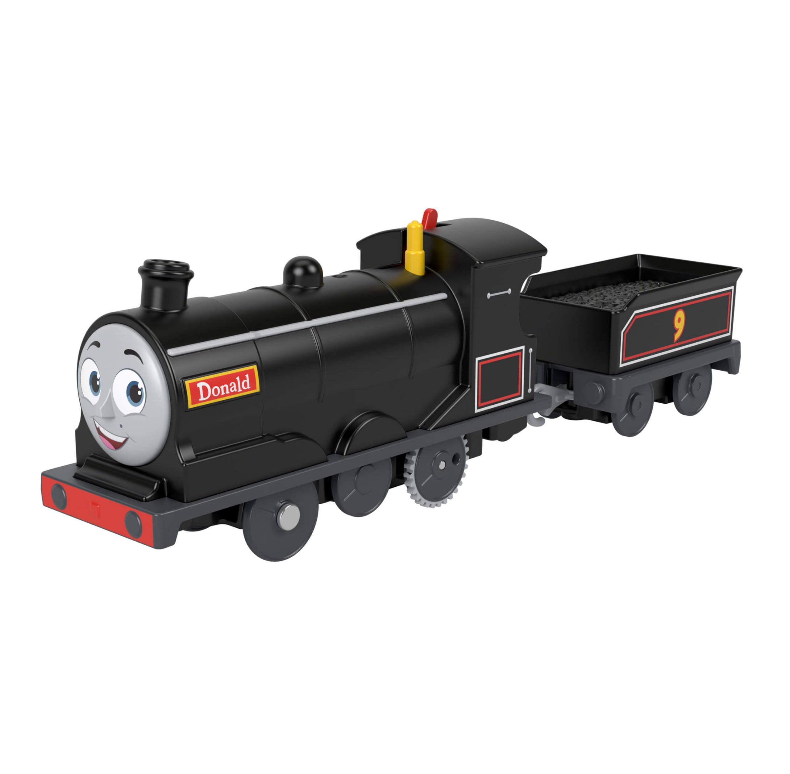 THOMAS & FRIENDS Battery Operated Toy Locomotive Donald with Cargo Car | Ages 3+ | Plastic