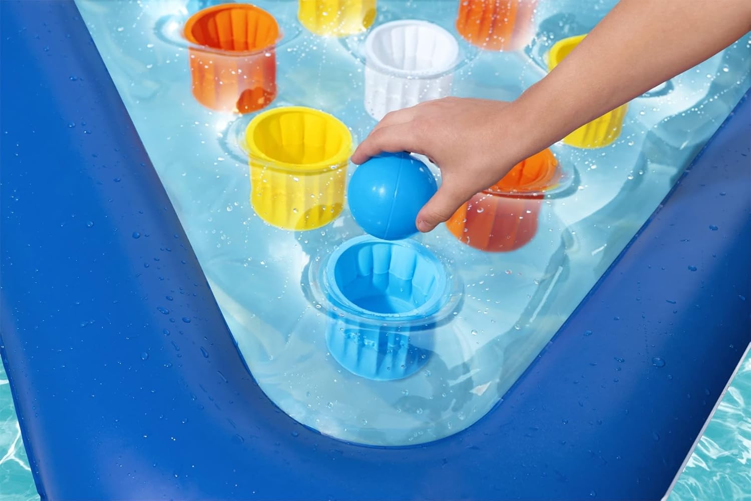 Bestway Pong Champion Pool Game - Inflatable Water Ball Game for Families 4