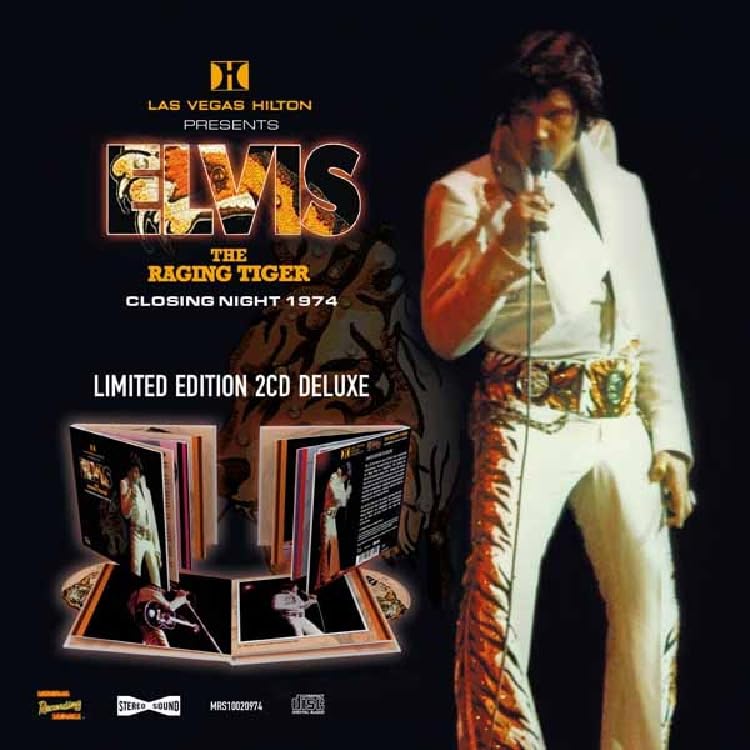 ELVIS PRESLEY - LAS VEGAS – ‘THE RAGING TIGER’ CLOSING NIGHT 1974 [2CD]