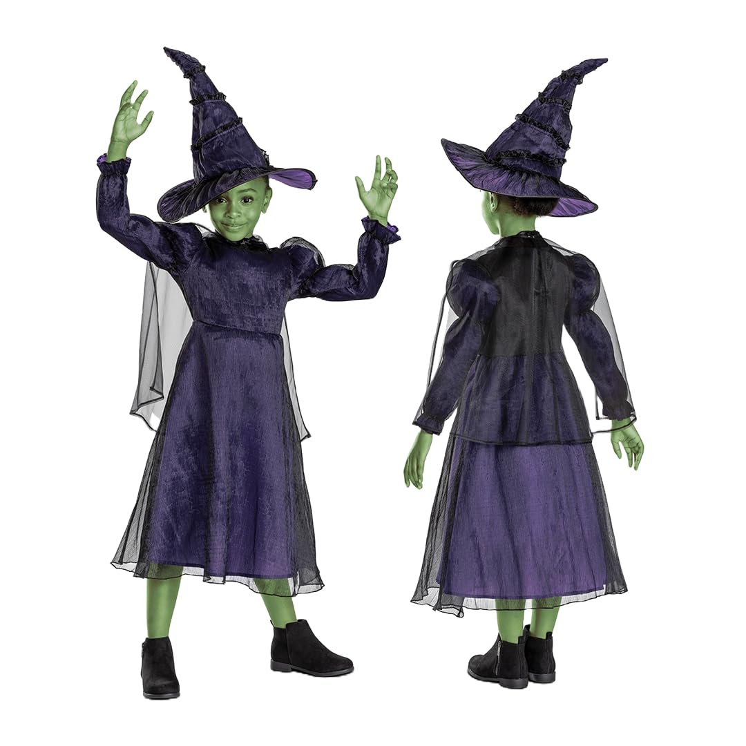 Disguise Elphaba Deluxe Costume - Kids Fancy Dress 3