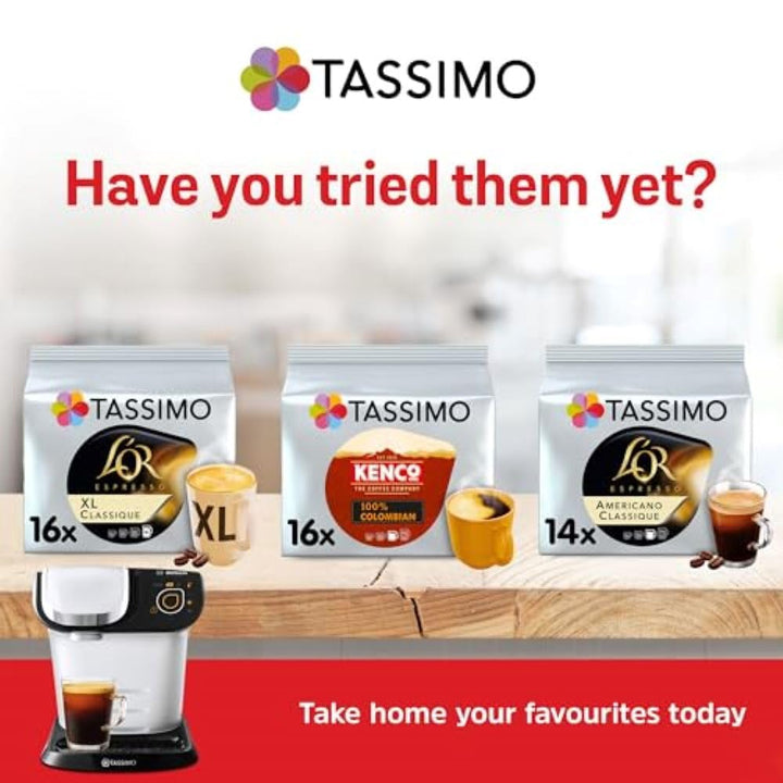 Kenco Americano Grande Coffee Pods for Tassimo Machines (Pack of 5, 80 Capsules)