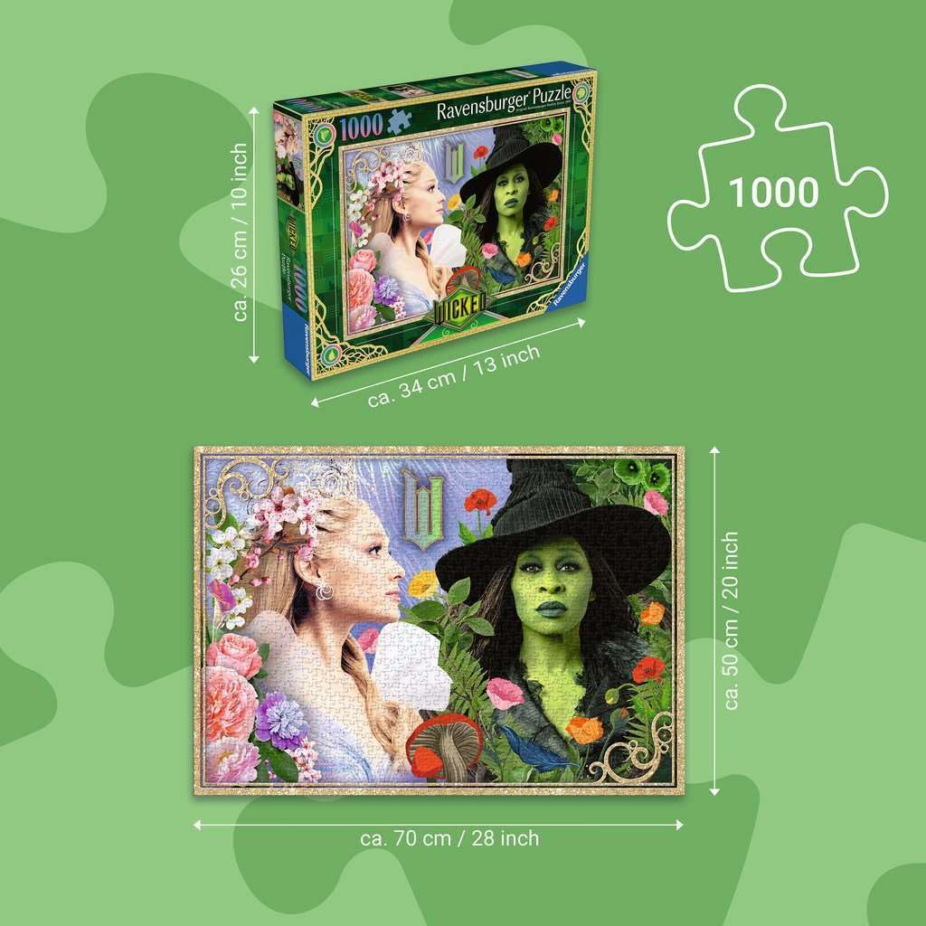 Ravensburger Wicked 2 1000-Piece Jigsaw Puzzle for Adults & Kids 12+ 2