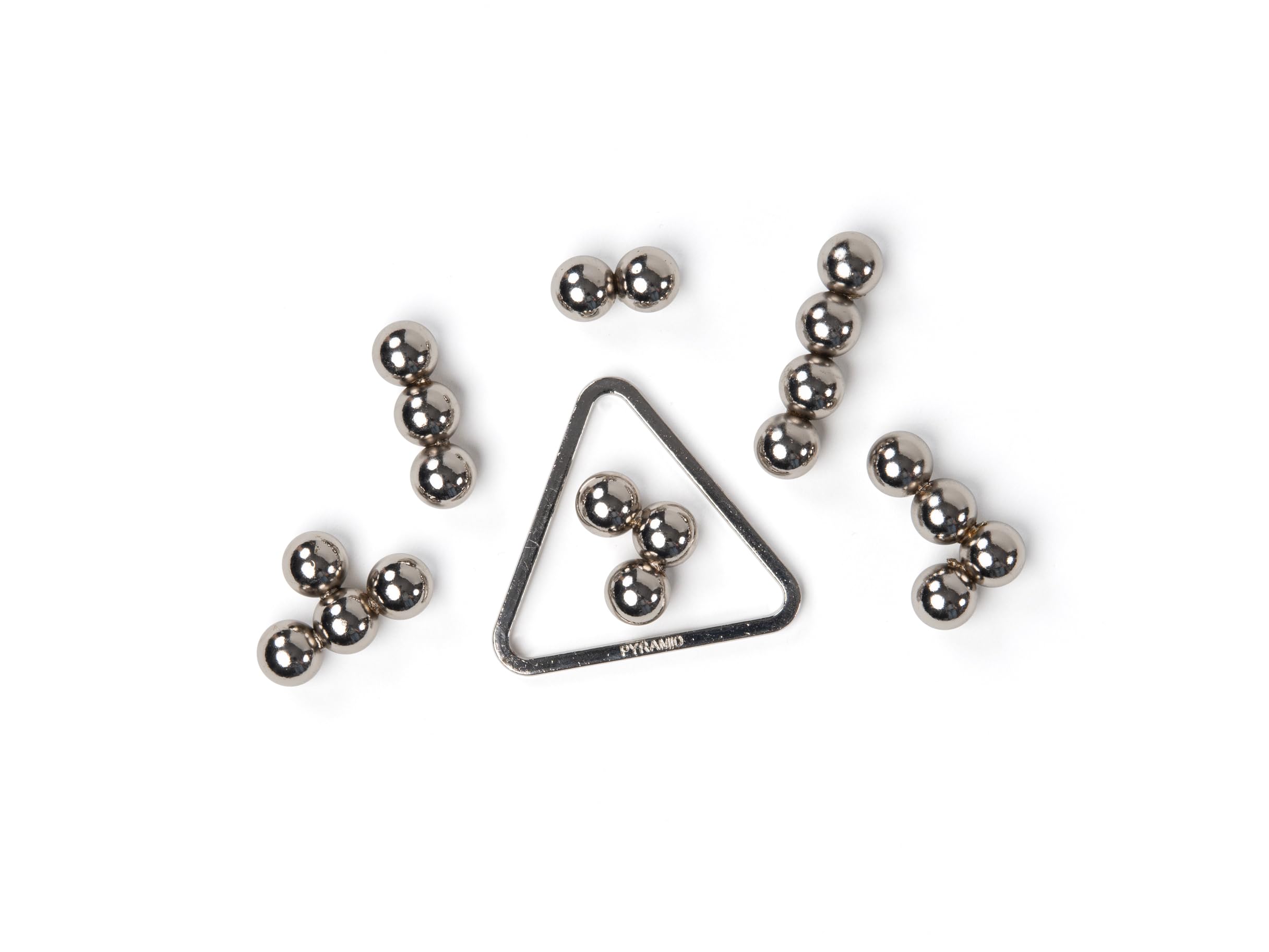 Recent Toys Alchemist Puzzle - Nickel Metal Brain Teaser for Adults | Grey | RT5209