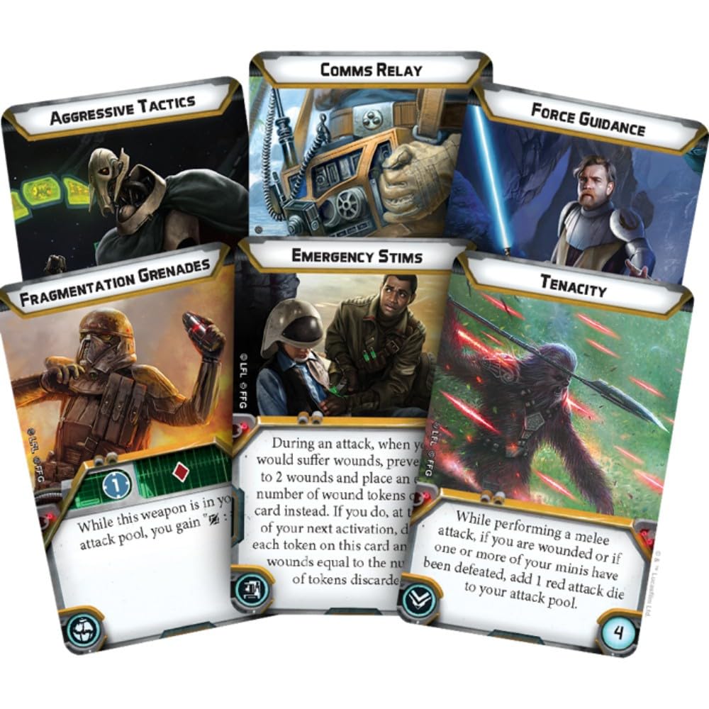 Atomic Mass Games Star Wars: Legion Upgrade Card Pack – Miniatures Game Expansion 2