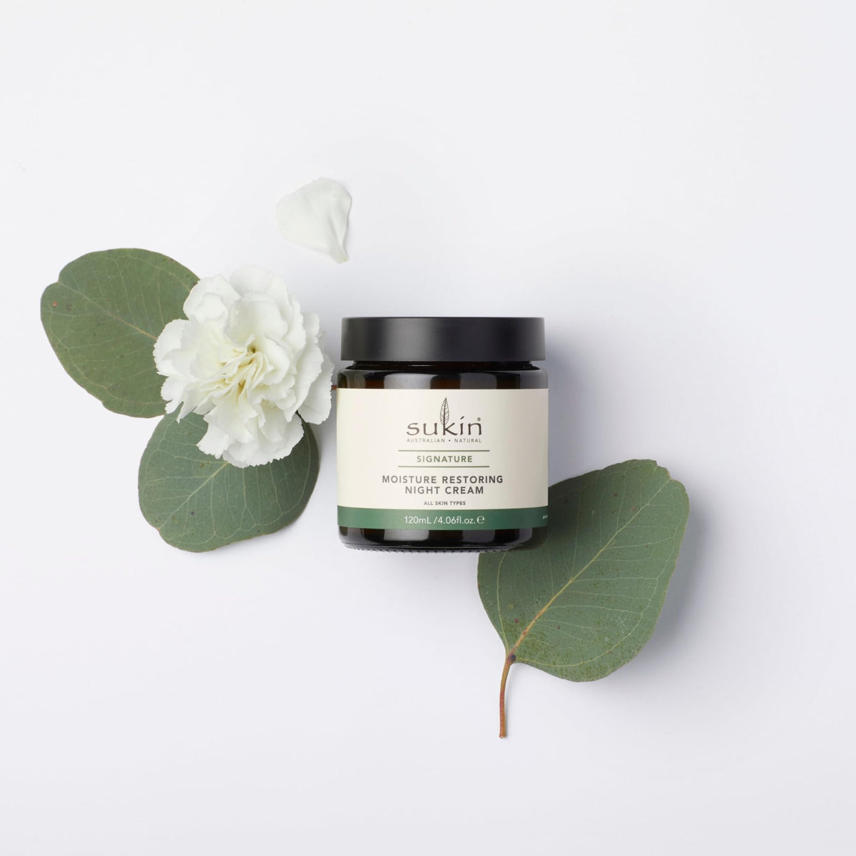 Sukin Moisture Restoring Night Cream - Hydrating & Anti-Aging | 120ml 6