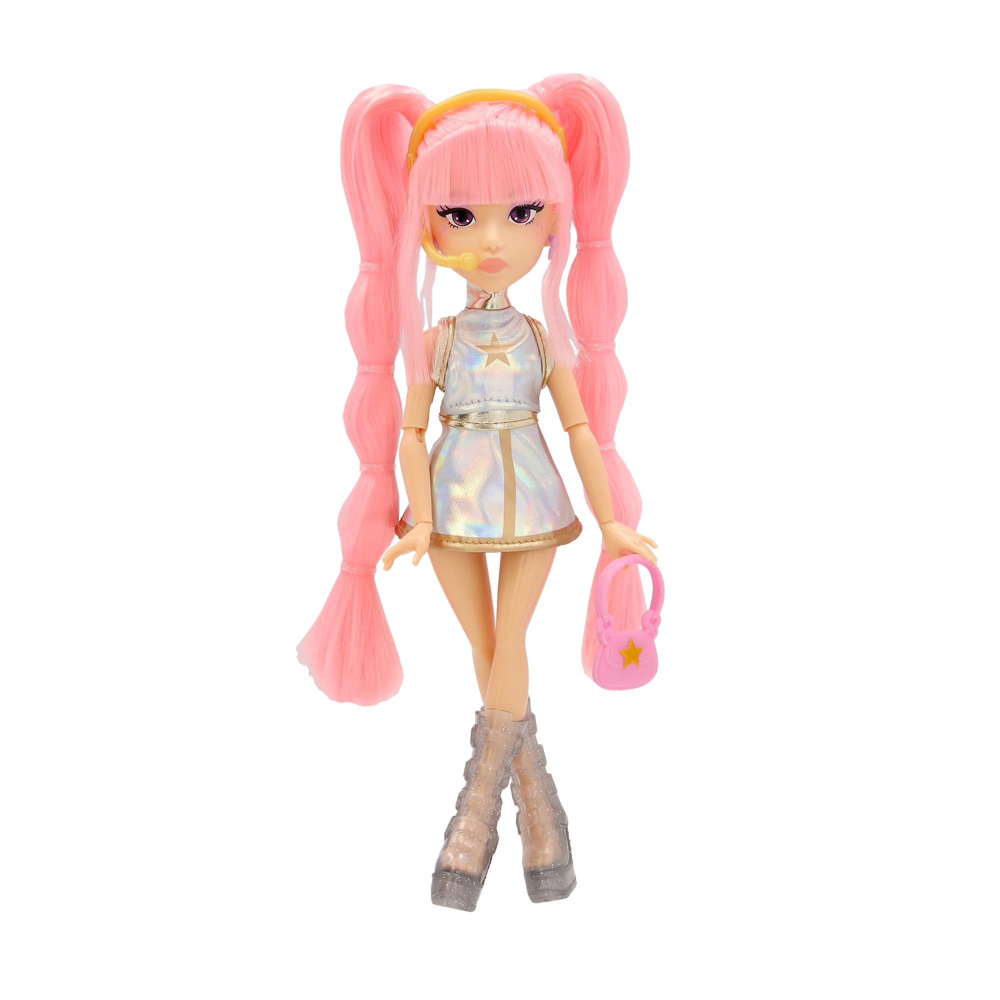 Basic Fun K-Pop Fashion Doll Yuni - Pop Star Idol with 3 Accessories | Ages 4+ 2