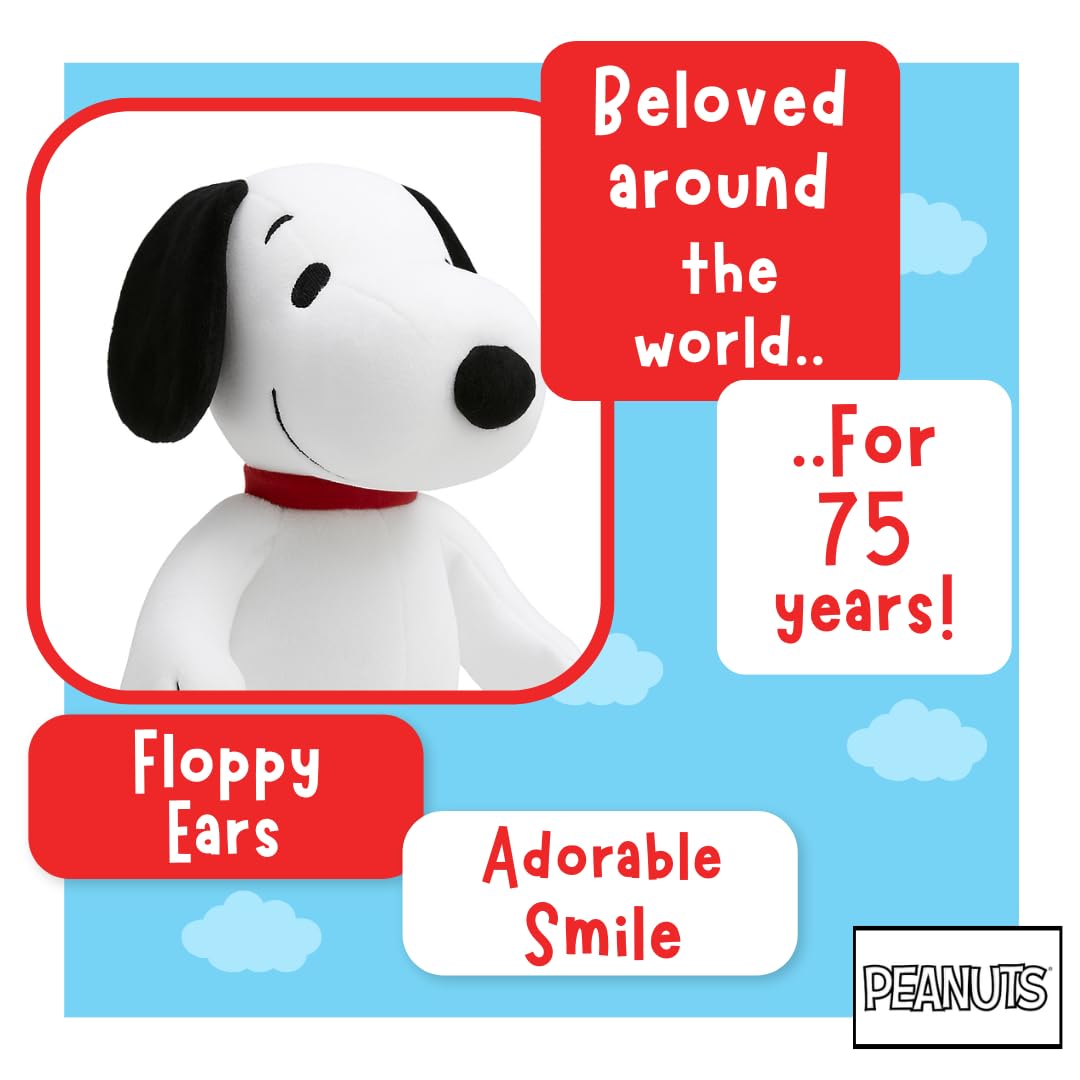 Snoopy Plush Teddy Toy – 12inch Official Peanuts Soft Stuffed Animal 10