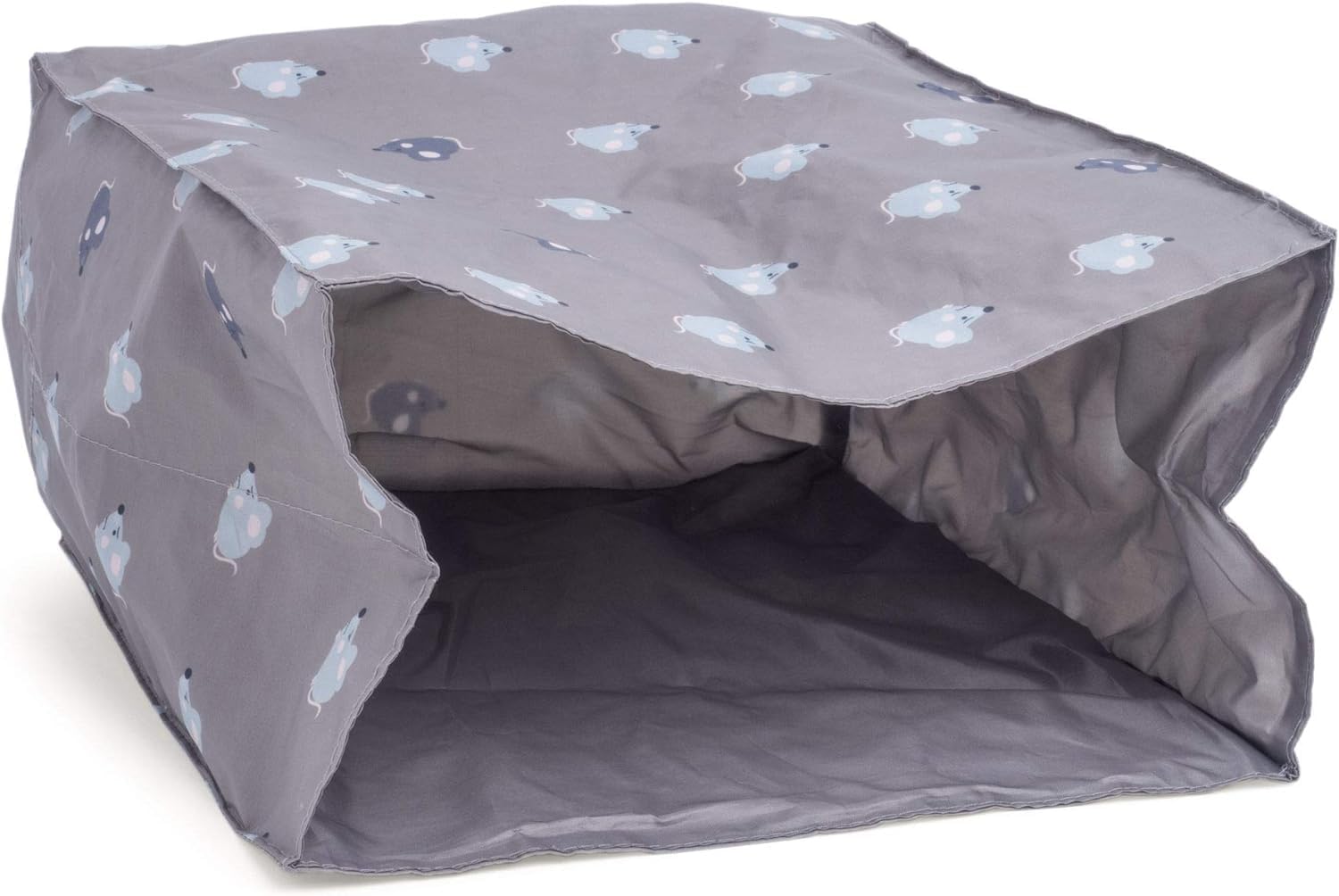 Petface Angry Mouse Cat Crinkle Bag - Sensory Stimulation | Nylon | Grey 2
