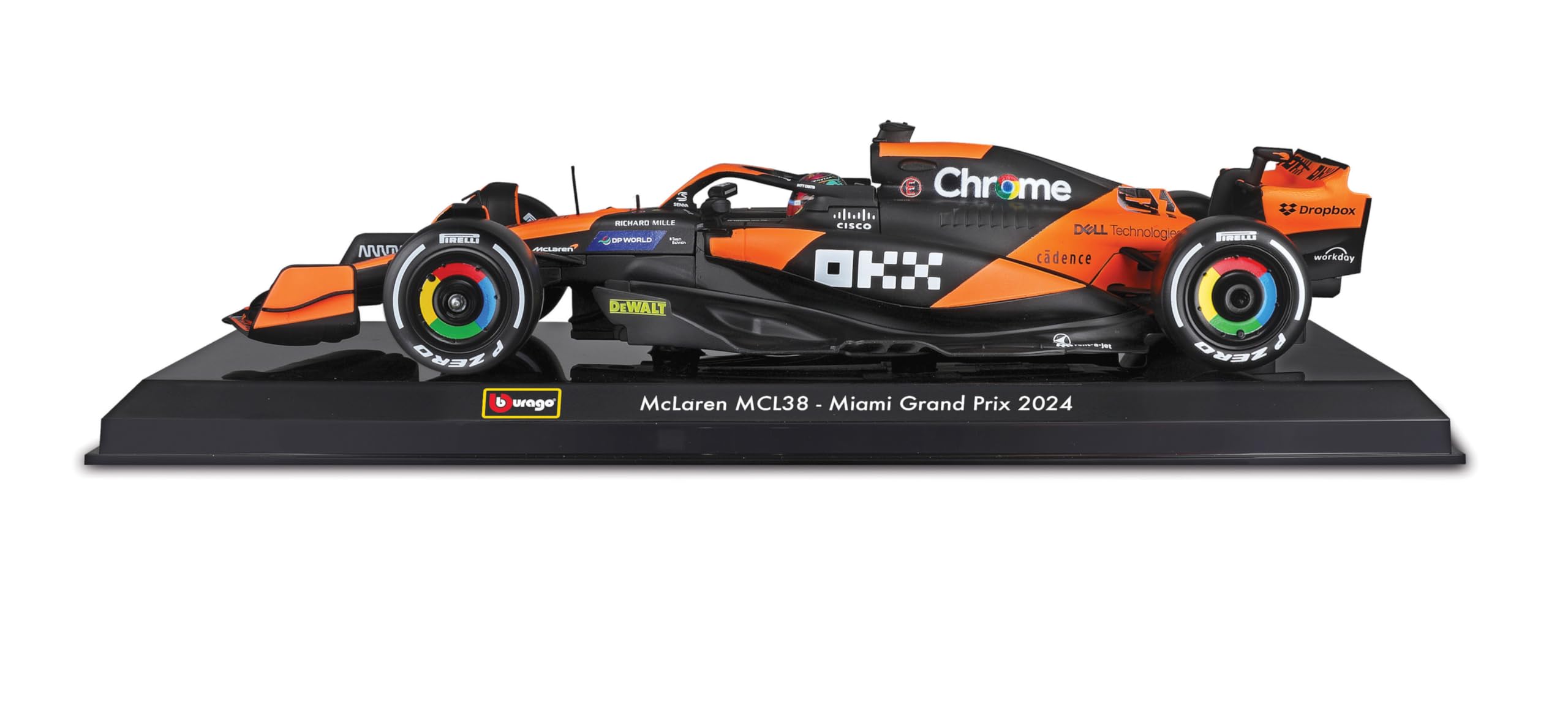 Bburago Build-It-Yourself Die-Cast Formula 1 Model Kit - McLaren MCL38 | Ages 8+ 1
