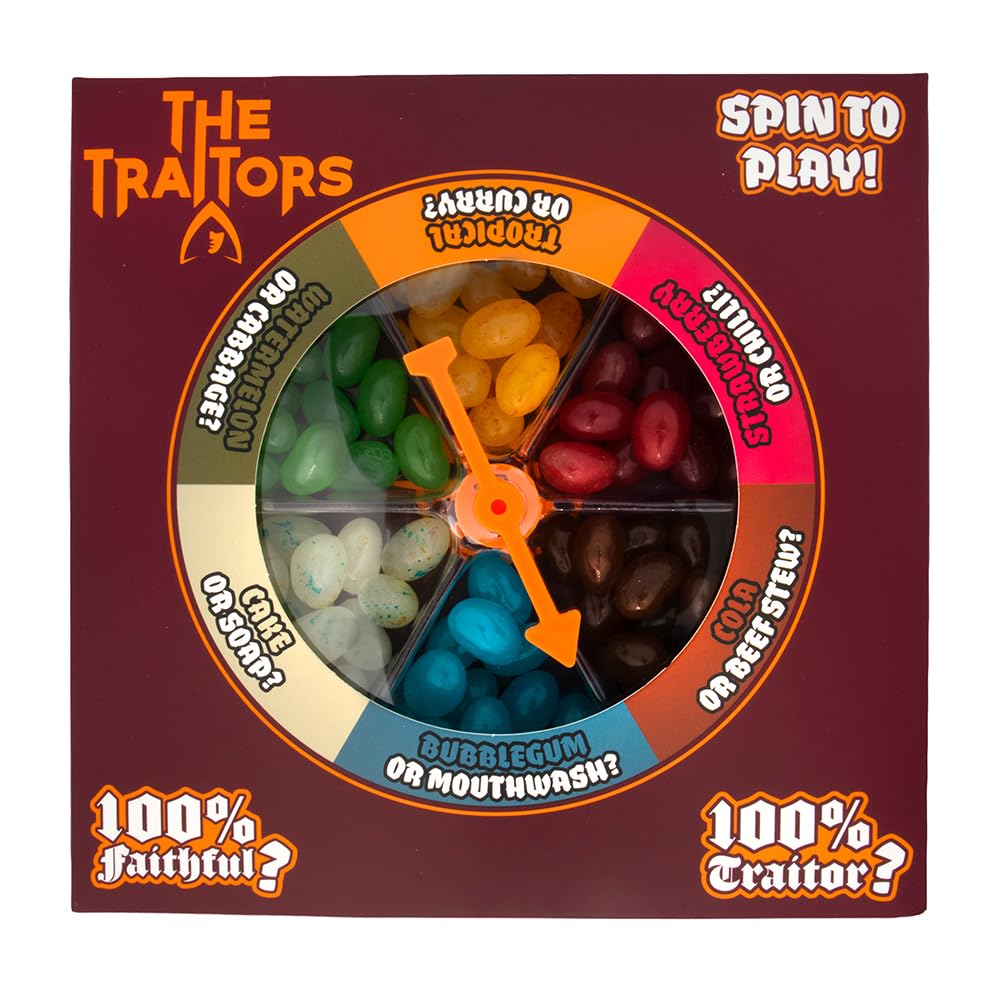 The Traitors Jellybean Spinner Game - Assorted Flavours, 100g 2
