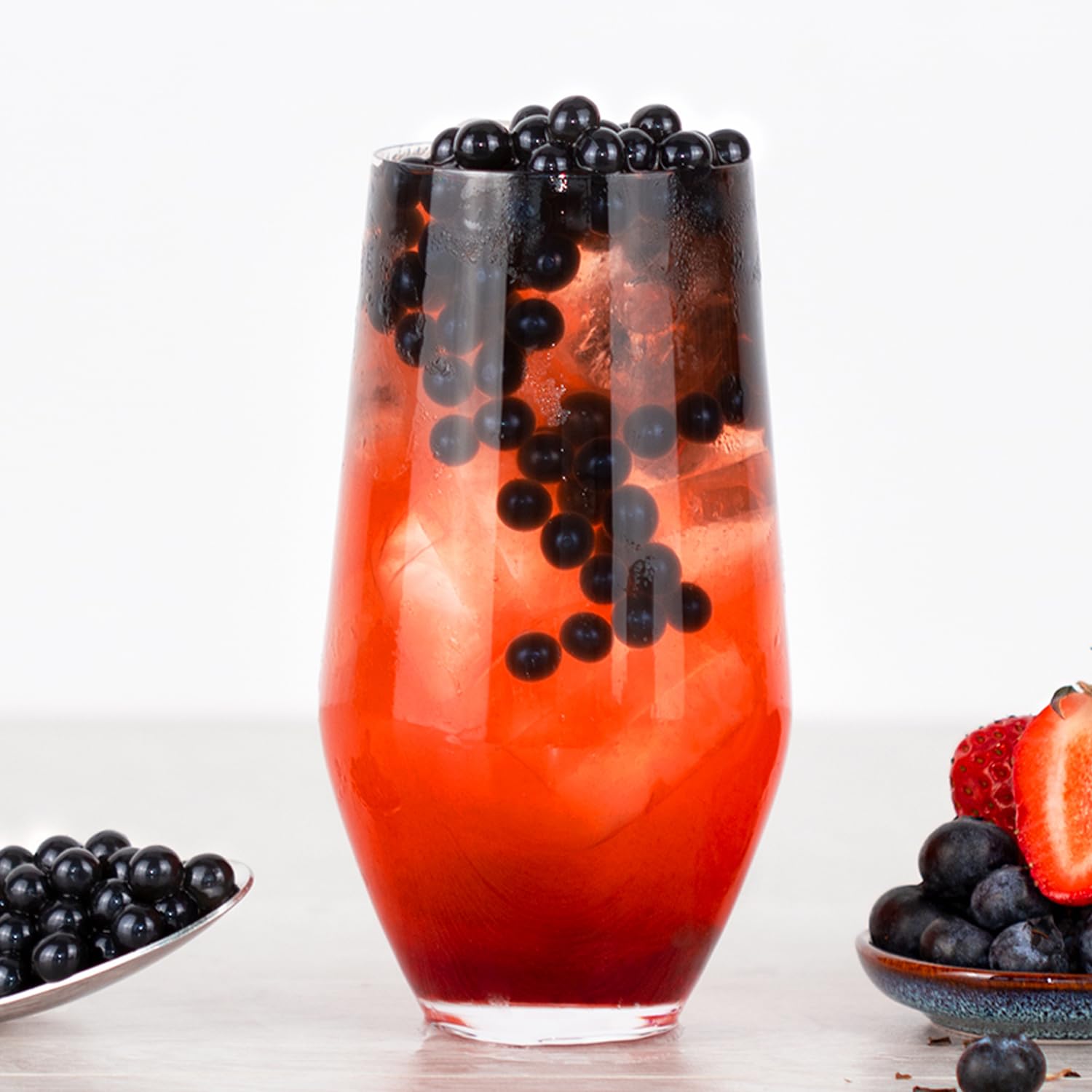 The TeaShed Berry Bubble Tea Kit - Strawberry & Blueberry Flavors | Vegan & Gluten-Free 2