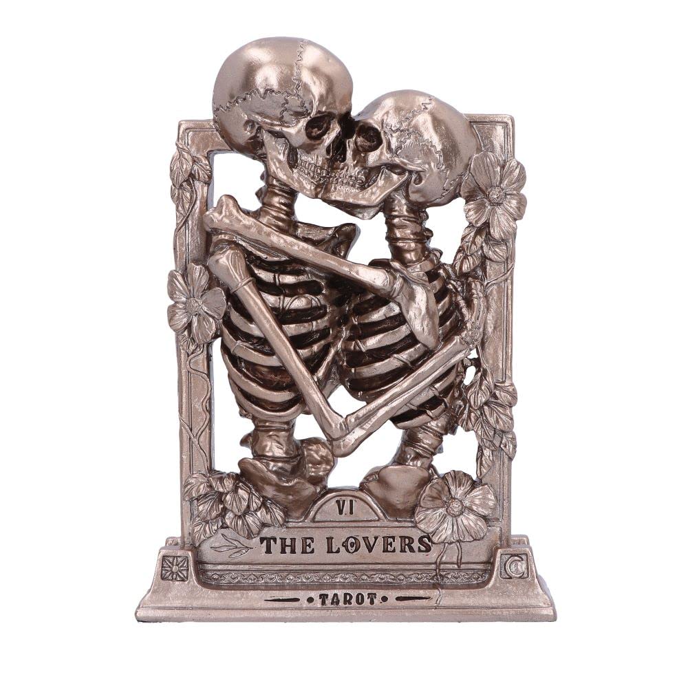 Nemesis Now The Lovers Skeleton Figurine - Gold, 20.5cm