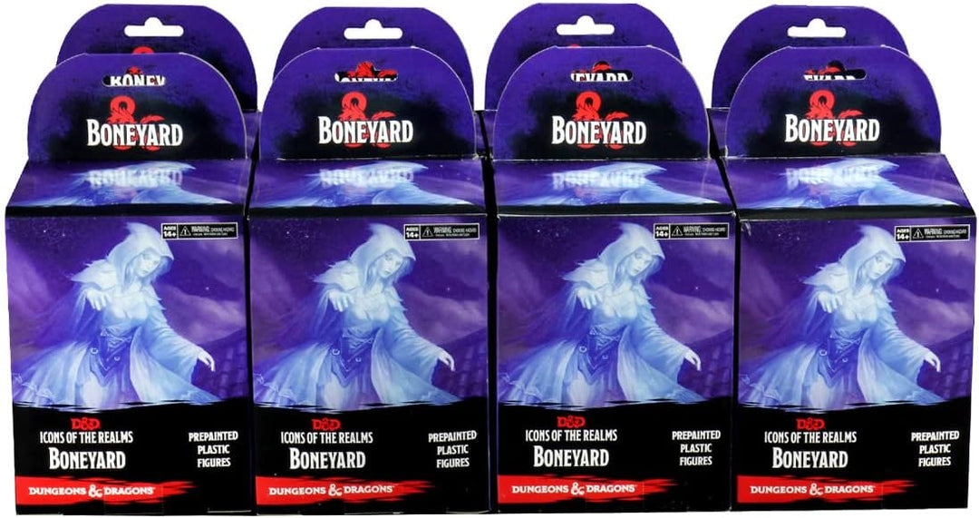 WizKids Dungeons & Dragons Icons of The Realms: Boneyard Miniatures Booster Brick (96036)