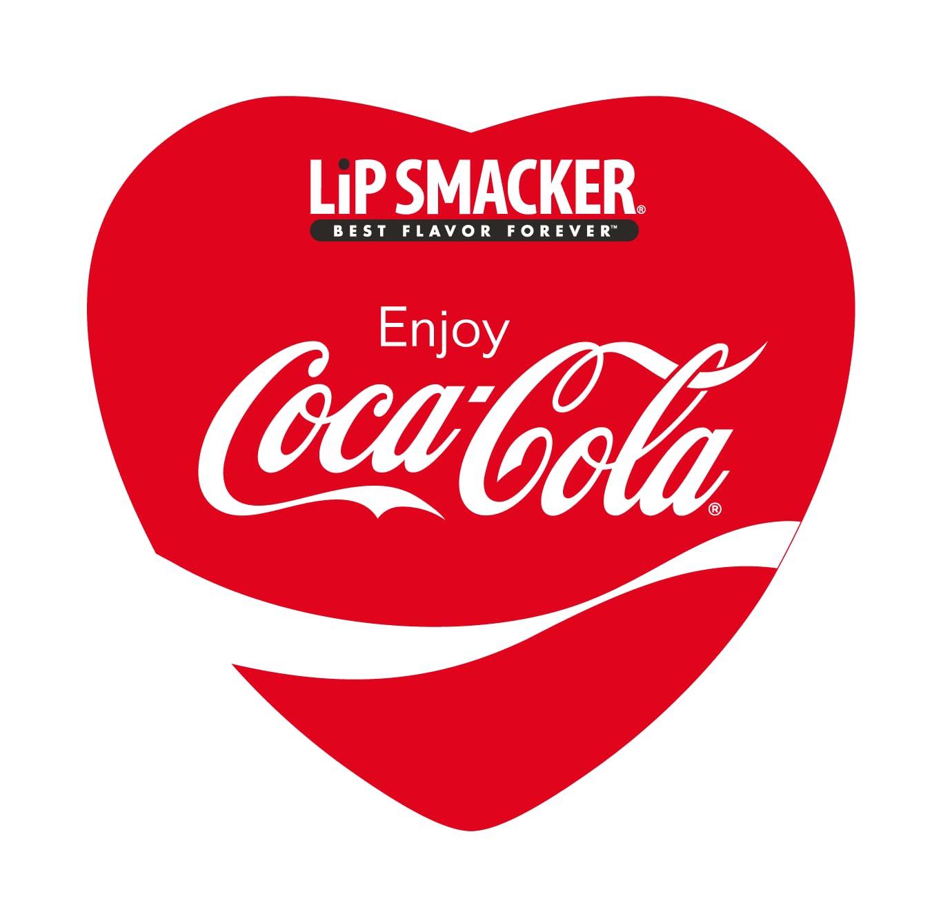 Lip Smacker Coca-Cola Heart Lip Balm Set - Hydrating, Collectible Tin | Unisex Children