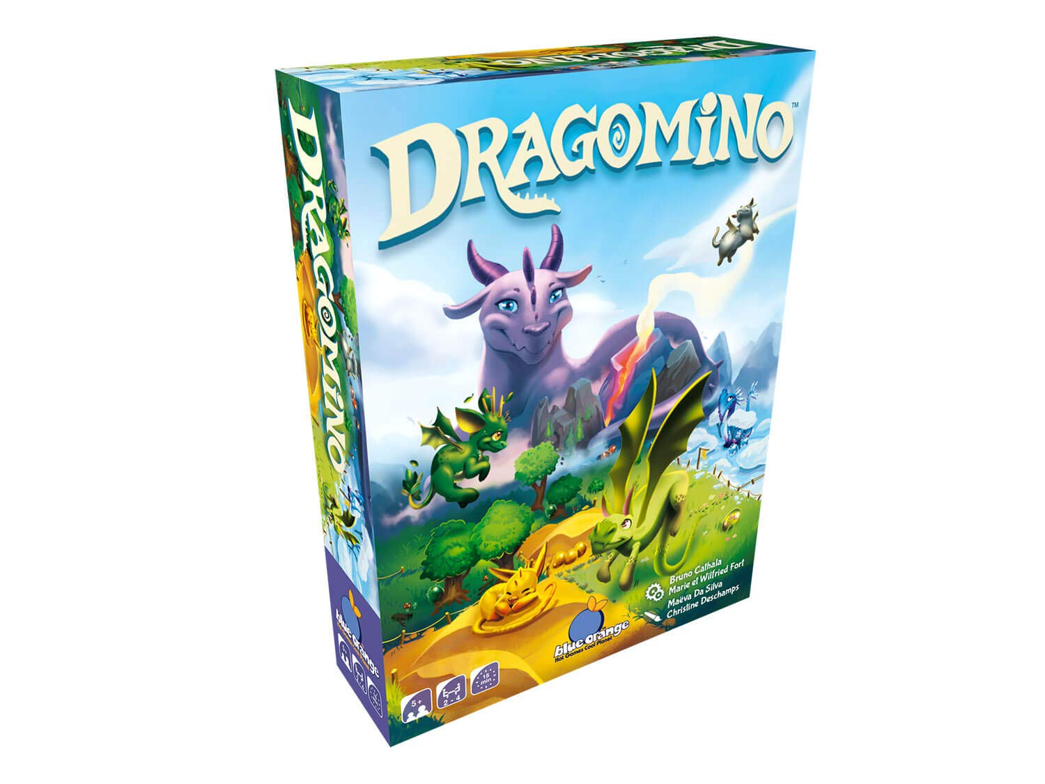 Coiledspring Games Dragomino - Kids Edition Board Game | Ages 5+ | 2-4 Players | 15 Minutes 1
