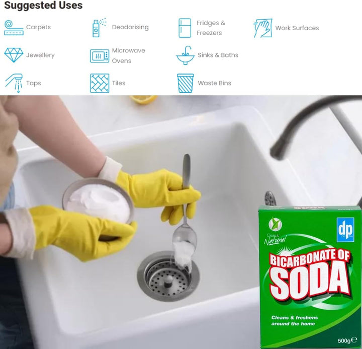 Dri-Pak - Clean & Natural Bicarbonate of Soda 500g