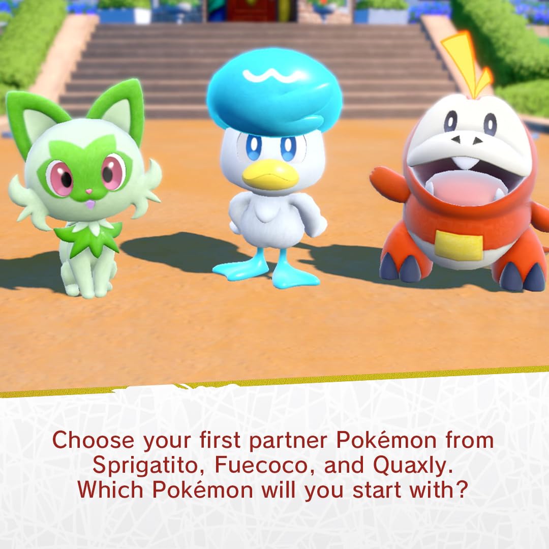 Pokémon Scarlet - Nintendo Switch Open World Adventure