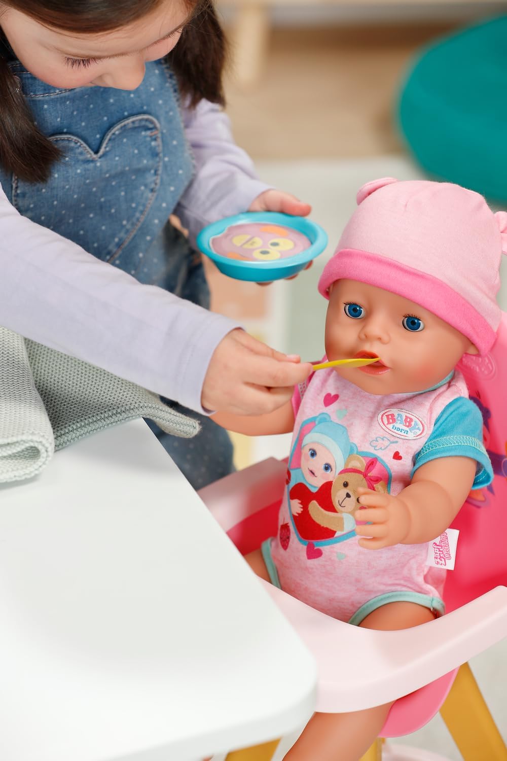 BABY born Feeding Set - 5 Water-Reveal Meals for Dolls 36-43cm 2