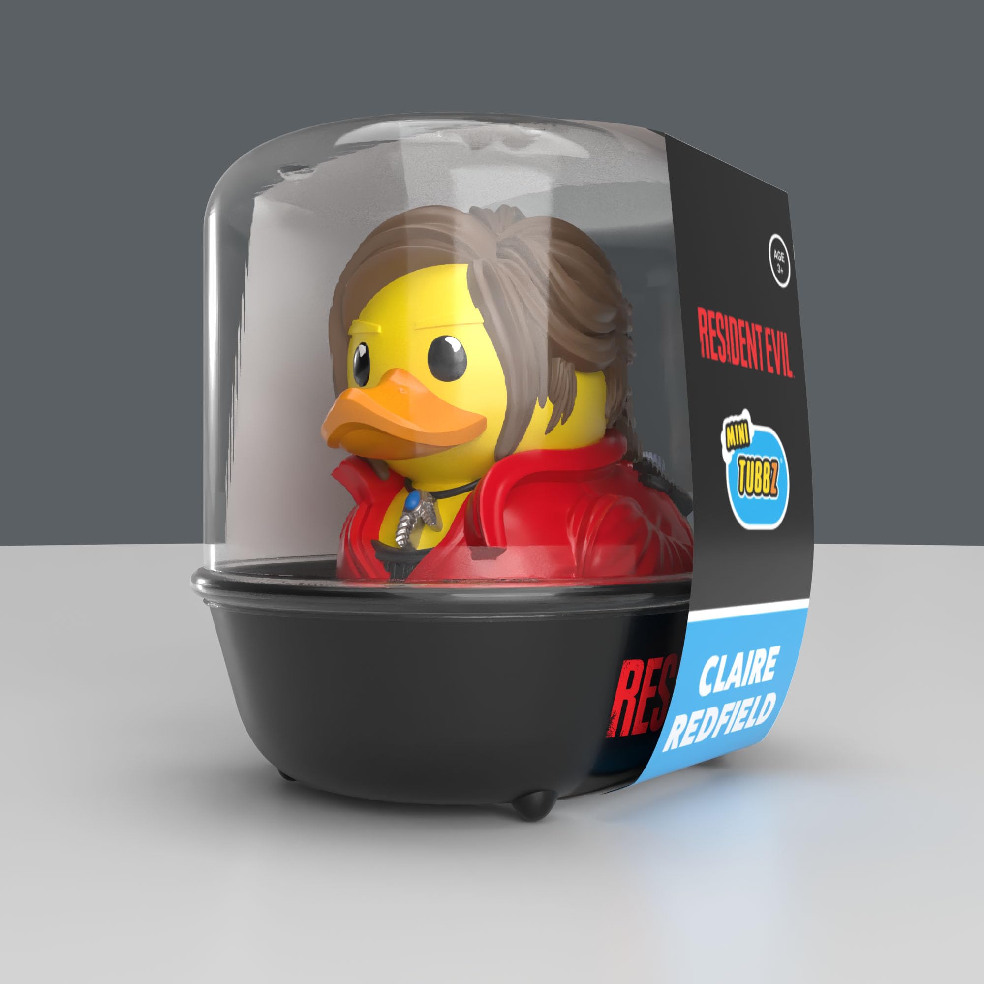 TUBBZ Mini Collectible Figure - Resident Evil Claire Redfield Cosplaying Rubber Duck | 5 cm Vinyl 2