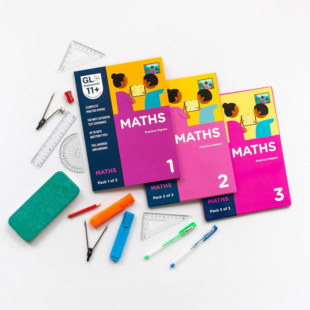 GL Assessment Maths 11+ Practice Papers Bundle - 3 Pack