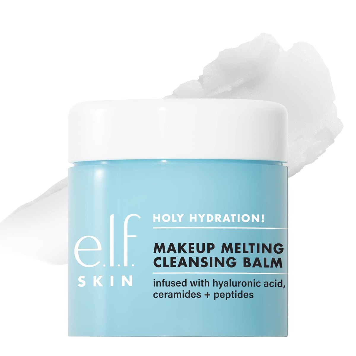 e.l.f. SKIN Holy Hydration! Makeup Melting Cleansing Balm JUMBO - Makeup Removal, Nourishing, For All Skin Types