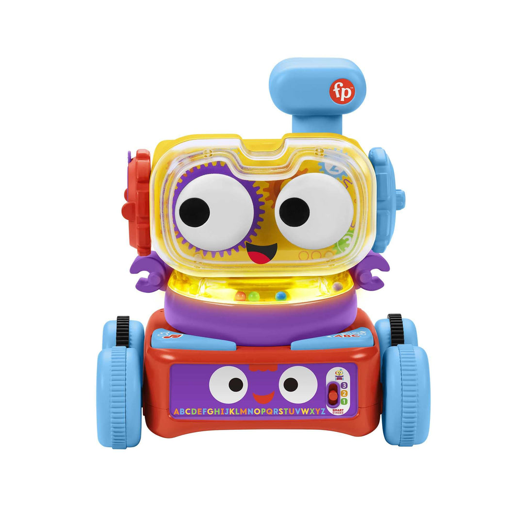 Fisher-Price 4-in-1 Ultimate Learning Bot - Educational Electronic Toy for Ages 6 Months+