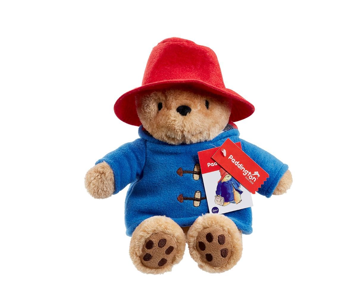 Rainbow Designs Small Classic Cuddly Paddington Bear - Blue & Red Plush Toy 1