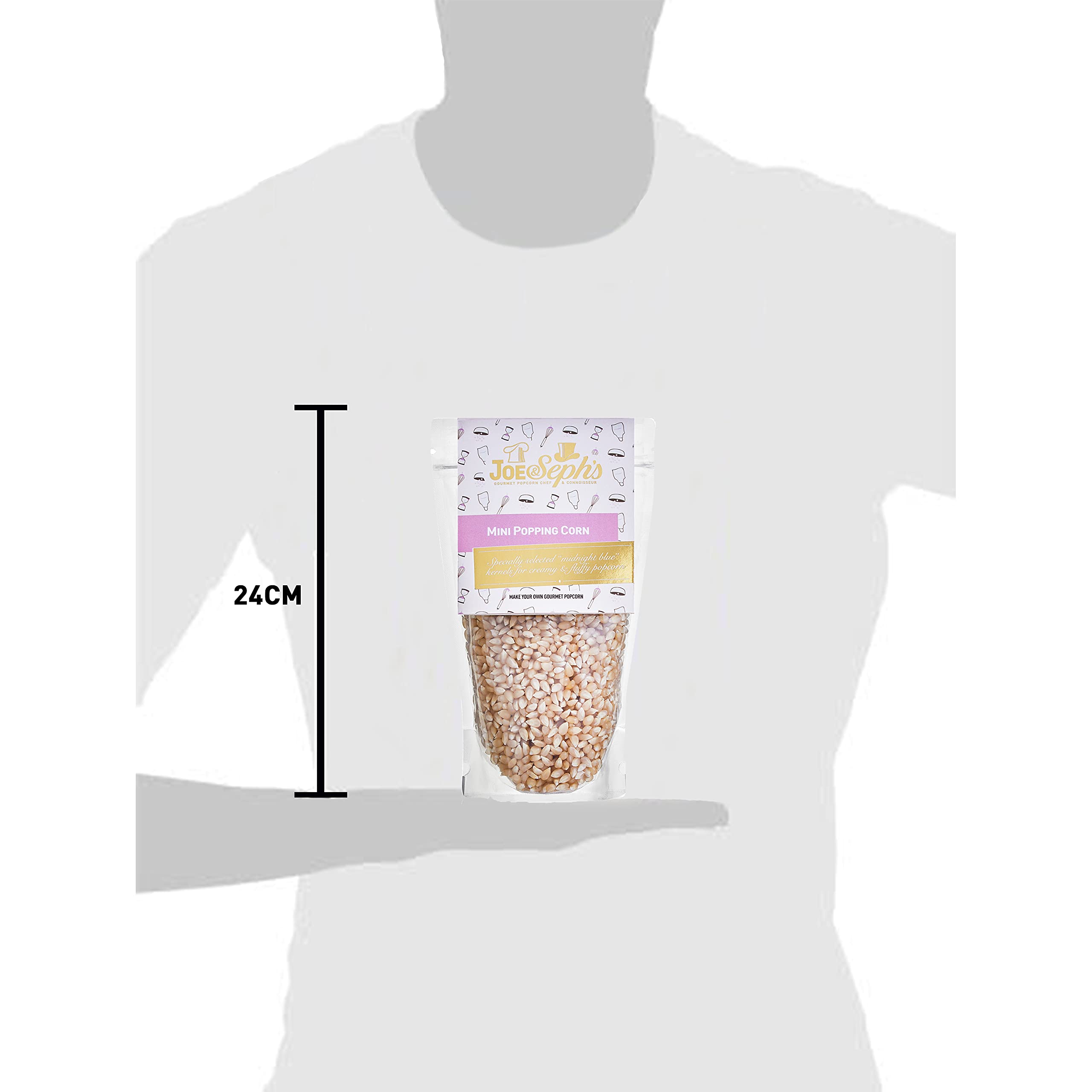 Joe & Seph's Popping Corn Kernels - Cinema-Style Butterfly Kernels | 1kg Bag | Gluten-Free 3