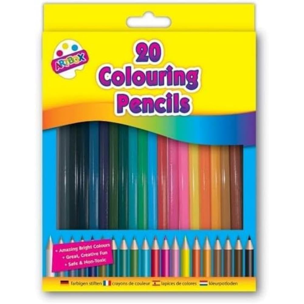 Artbox 20 Full Size Colouring Pencils Set in Assorted Colours 1