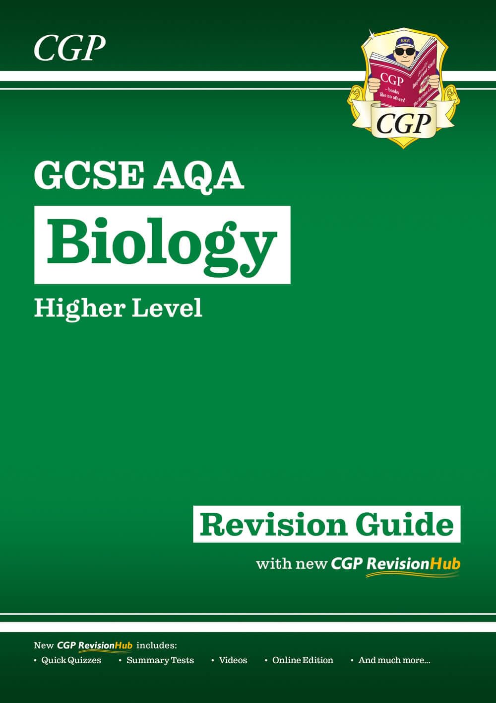 CGP New GCSE Biology AQA Revision Guide - Higher | Includes Online Edition, Videos & Quizzes