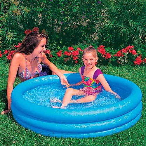 Intex Crystal Blue Three Ring Inflatable Paddling Pool 1.14m x 25cm 4