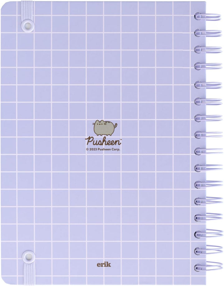 Grupo Erik Pusheen A5 Dotted Notebook with Elastic Closure (Pusheen Moments Collection)