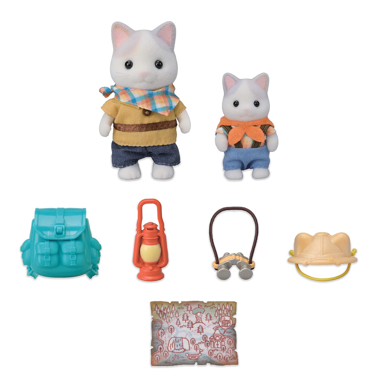 Sylvanian Families 5763 Exciting Exploration Set - Latte Cat Brother & Baby | Ages 3+ 2