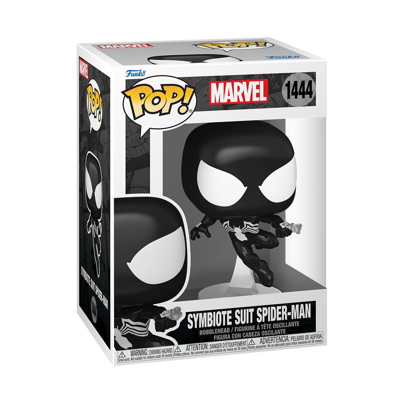 Funko Pop! Marvel Comics - Symbiote Spider-Man Vinyl Figure | 3.75 Inches | Model 83749