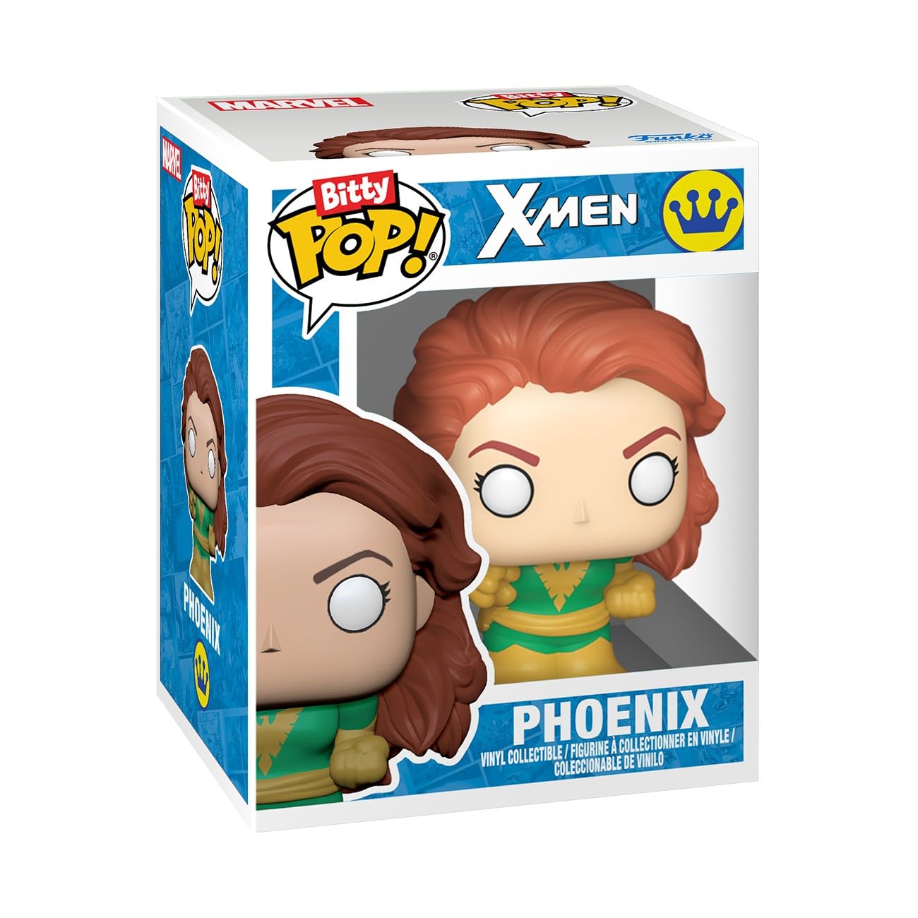 Funko Bitty POP! X-Men 4 Pack: Jean Grey | 0.9-inch Vinyl Figure | Multicolor 4