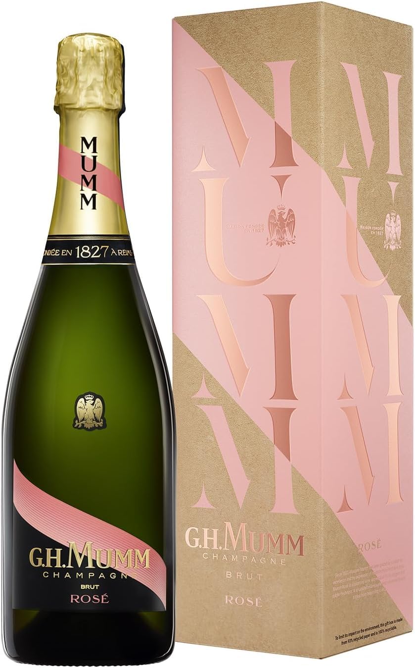 G.H. Mumm Le Rosé Champagne - 75cl with Gift Box 1