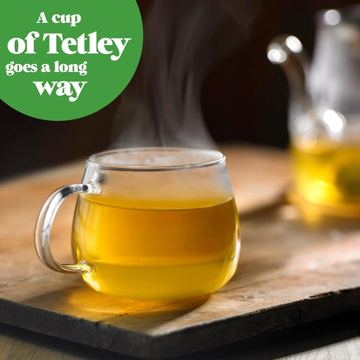 Tetley Fresh Mint Tea Bags - Peppermint & Spearmint Herbal Blend - 25 Bags