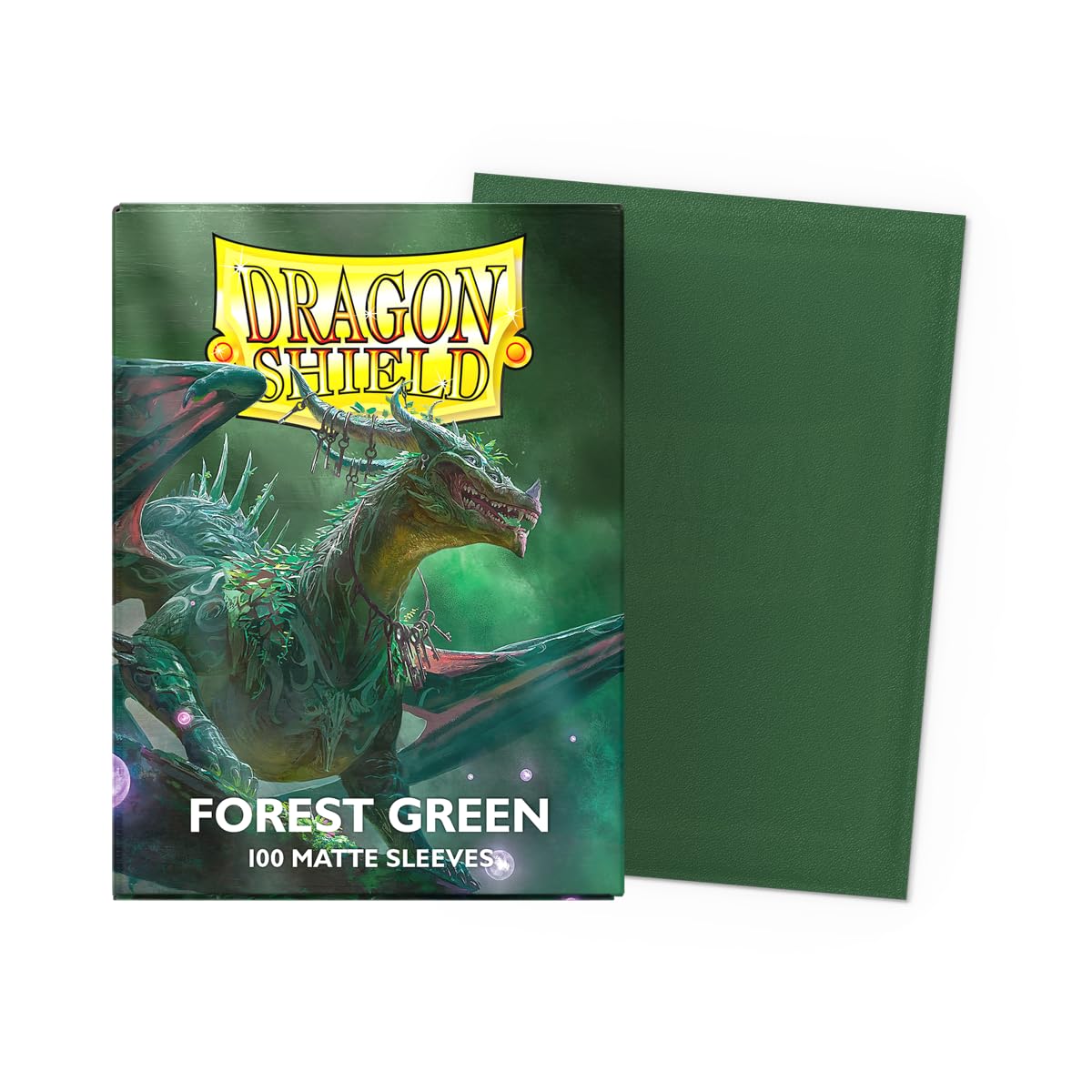 Dragon Shield Matte Sleeves - Forest Green | 100 Count | Standard Size