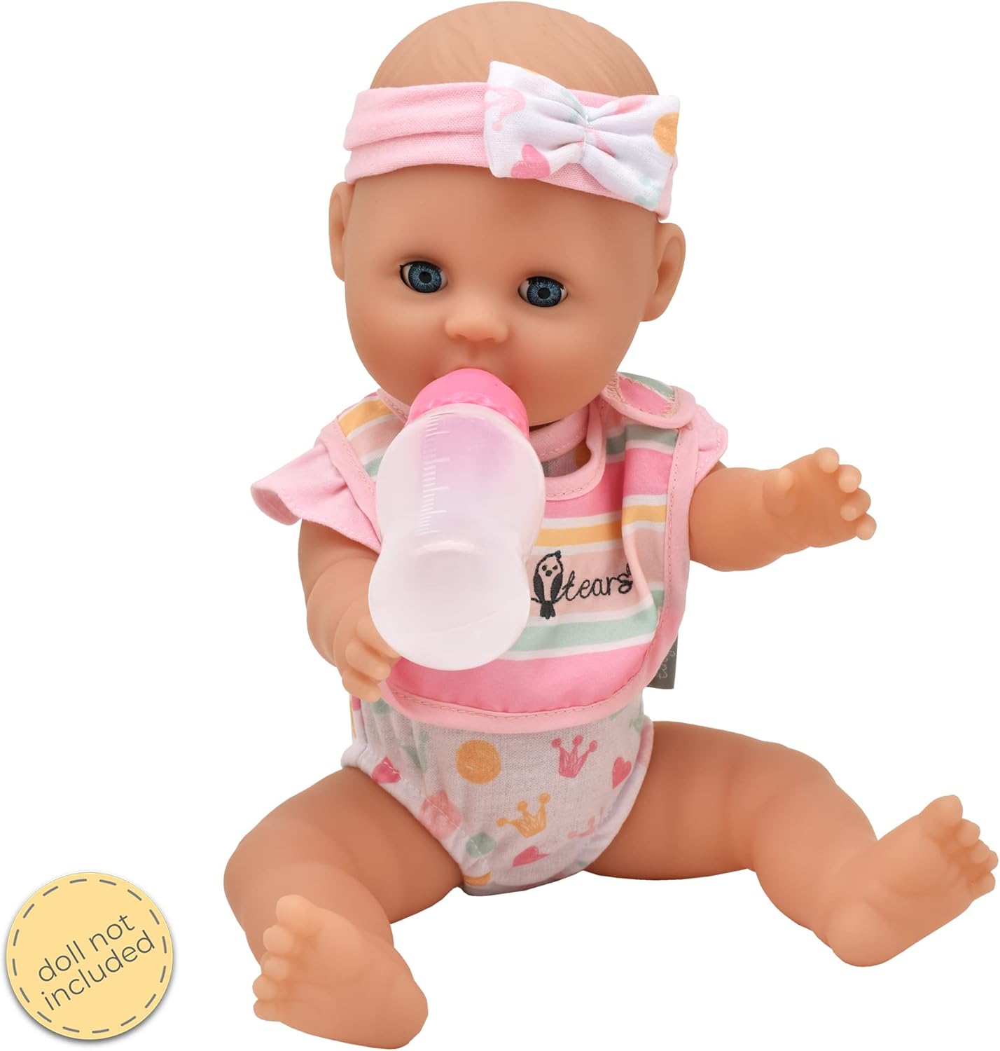 Tiny Tears Magic Bottle Set - Pretend Feeding Play for Toddlers 2