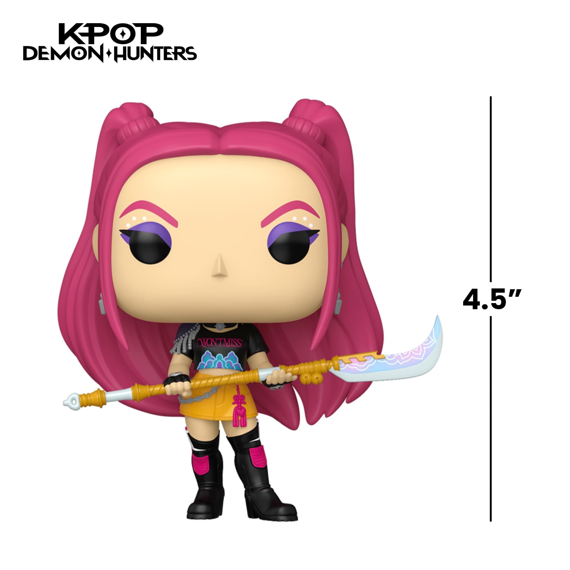 Funko Pop Animation: Kpop Demon Hunters - Mira Collectible Vinyl Figure | 3.75 in 3