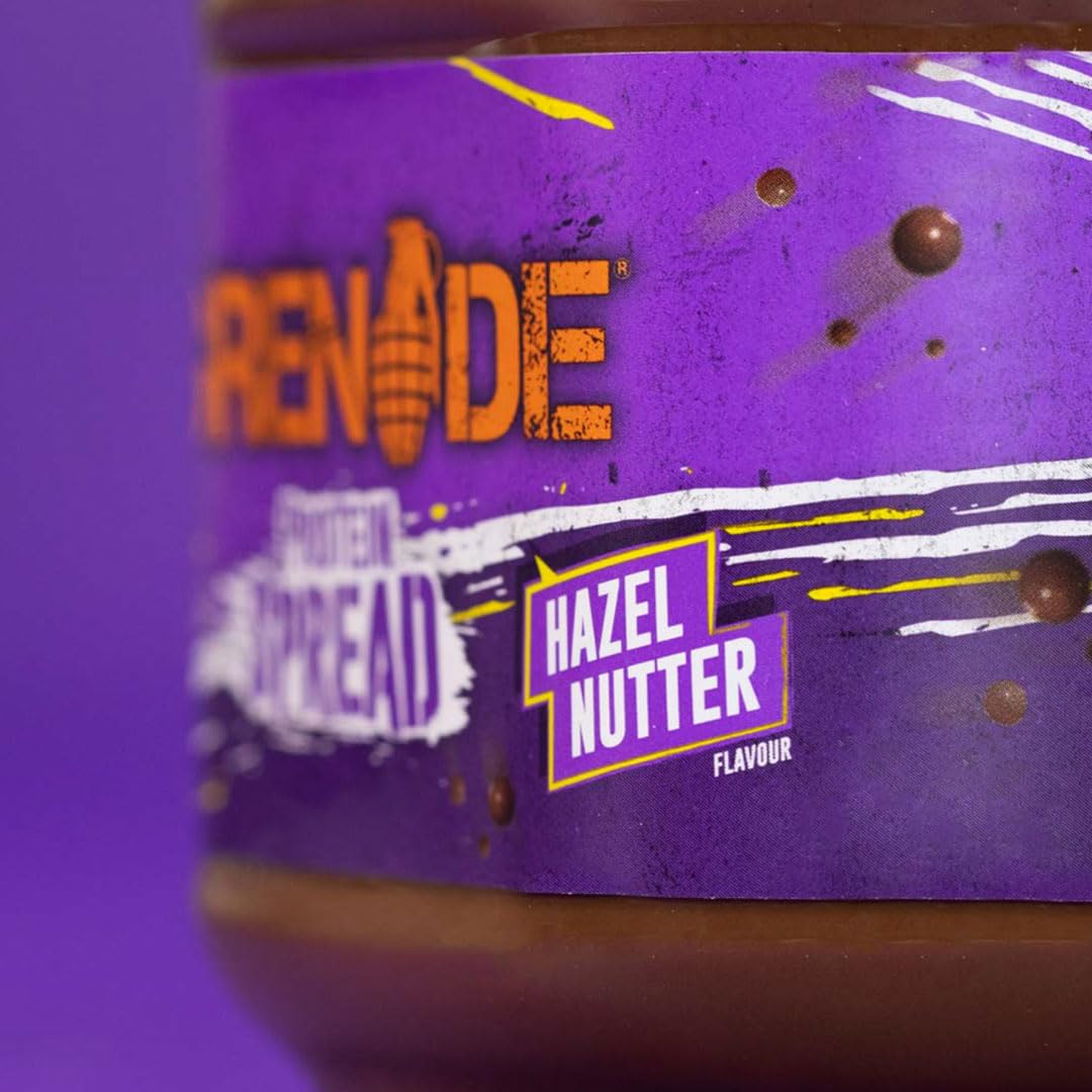 Grenade Hazel Nutter Protein Spread - 20% Protein | Low Sugar | 360 g Jar 4