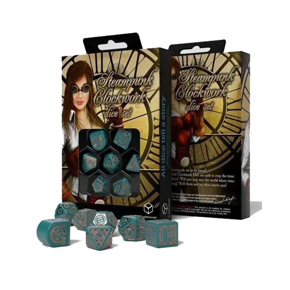 Q Workshop Set 7 Nuts Nautical Apparatus Dice Set