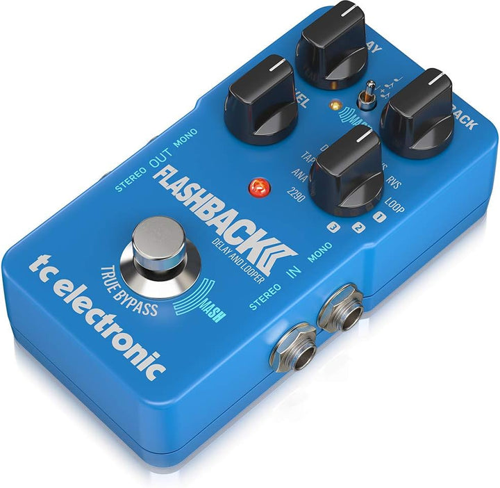 TC Electronic Flashback 2 Delay Pedal with MASH Footswitch and Crystal Delay Effect