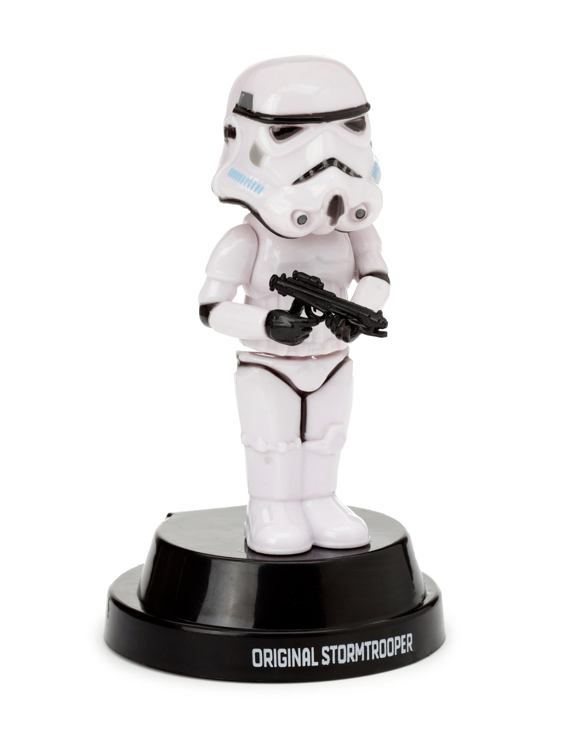 Puckator The Original Stormtrooper Solar Pal - Home Office Table Desk Dashboard Car Decor Decoration - Gift Ideas - Gifts For Teenage Old Boy Girl Dad Mums - Powered KIds Toys Toy Figure Figures 1