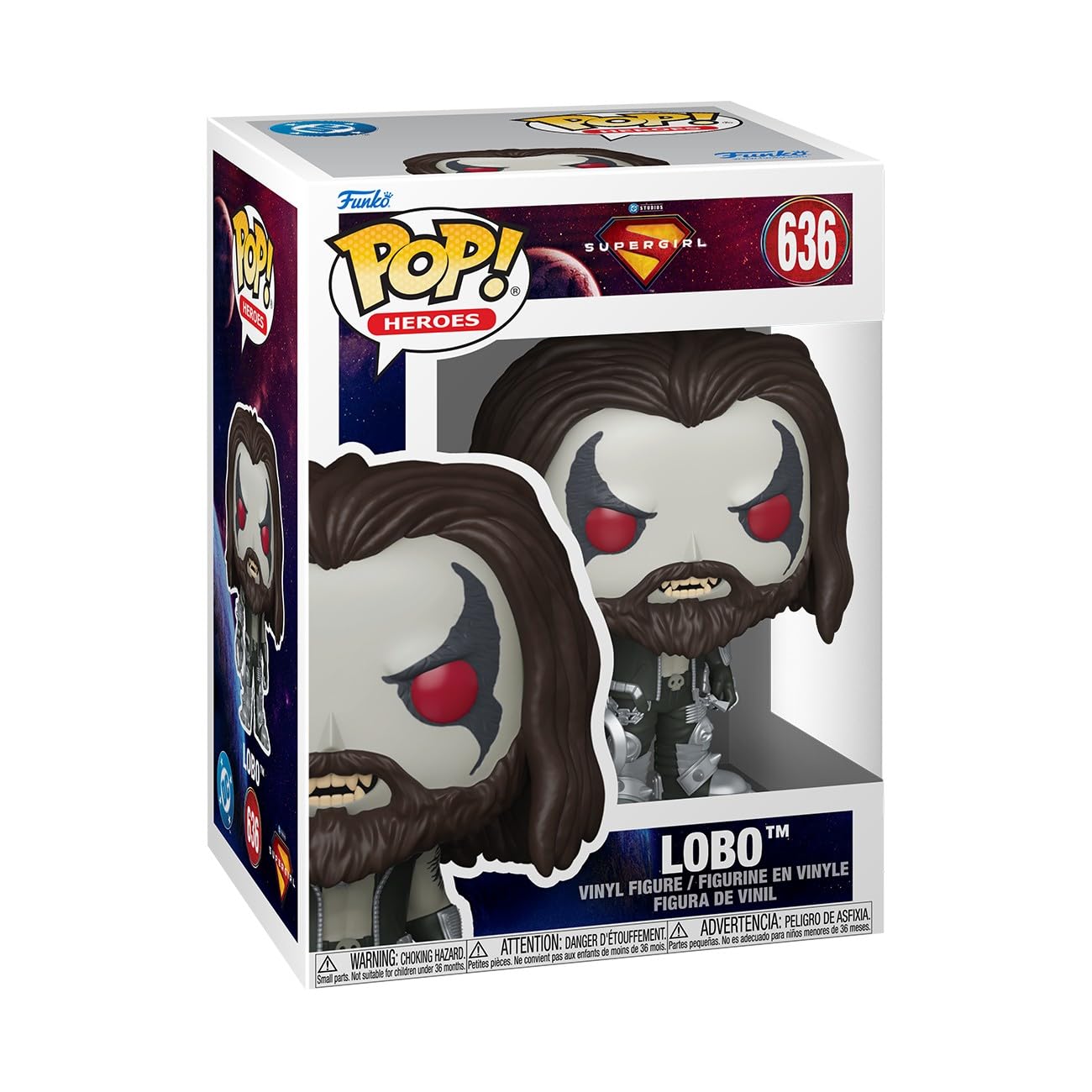 Funko POP! Supergirl (2026) Lobo Collectable Vinyl Figure #90800 | Chibi Style 1