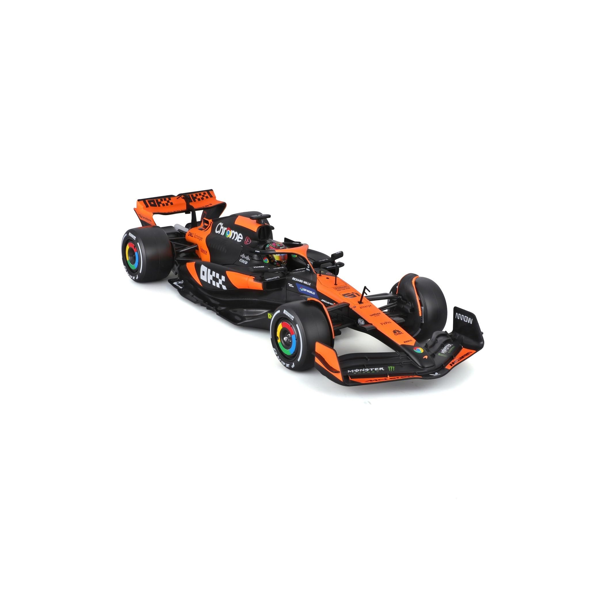 Bburago Build-It-Yourself Die-Cast Formula 1 Model Kit - McLaren MCL38 | Ages 8+ 4